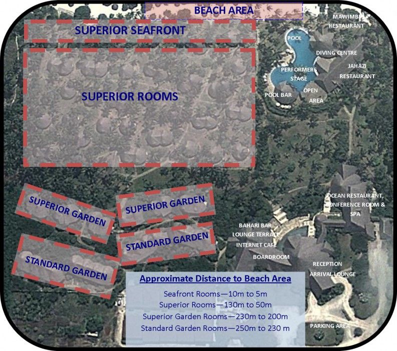 Ocean Paradise Resort & Spa Пвани Мчангани Екстериор снимка